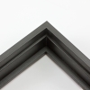 1-5/8 " deep Black wood floater frame